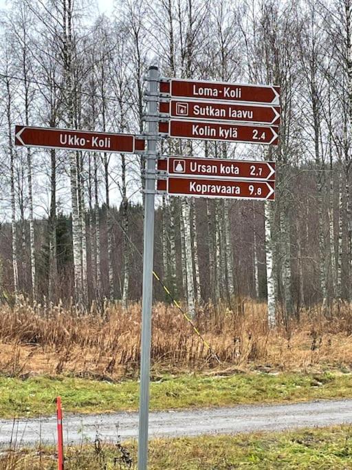 Kolin Pikkukolo - Saunallinen Studiohuoneisto Kolinkylä Exterior foto
